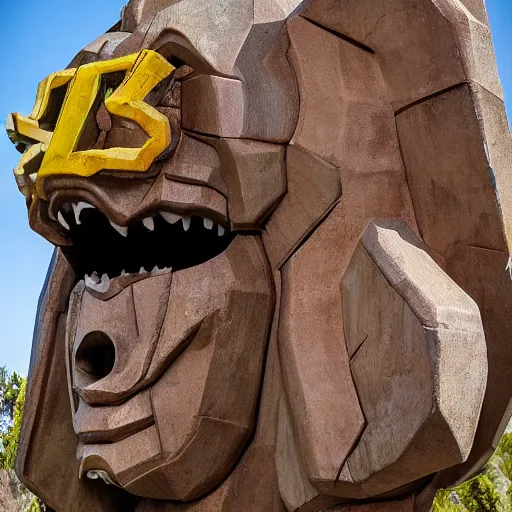 Prompt: a gigantic mask of Oz sculpted by Michelangelo Simon Stålenhag and Jumji Ito, vast, humongous