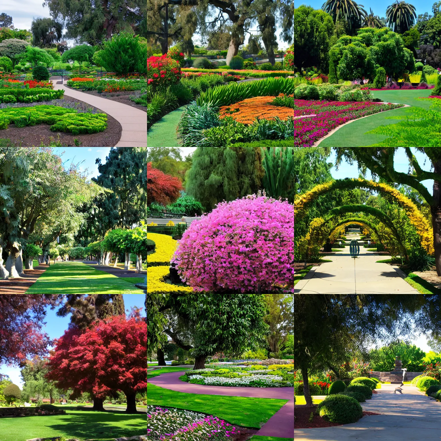 Prompt: Fullerton Arboretum