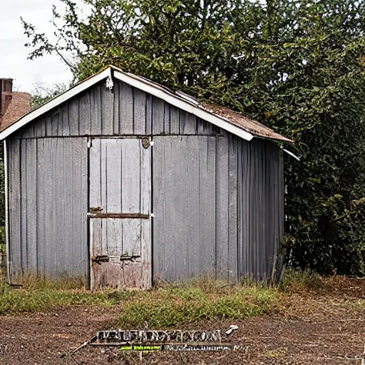 Prompt: ( ( ( ( abandoned ) ) ) ) shed