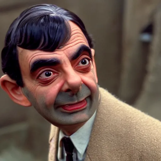 Prompt: Mr. Bean in Star Wars, highly detailed, high quality, HD, 4k, 8k, Canon 300mm, professional photographer, 40mp, lifelike, top-rated, award winning, realistic, sharp, no blur, edited, corrected, trending