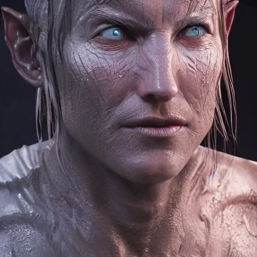 Prompt: hyperrealistic mixed media image of random magic of wabbajack from skyrim, stunning 3 d render inspired art by greg rutkowski and xiang duan and thomas eakes, perfect facial symmetry, flesh texture, realistic, highly detailed attributes and atmosphere, dim volumetric cinematic lighting, 8 k octane detailed render, post - processing, masterpiece,
