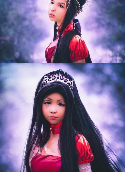 Prompt: a full portrait photo of real - life princess garnet final fantasy, f / 2 2, 3 5 mm, 2 7 0 0 k, lighting, perfect faces, award winning photography.