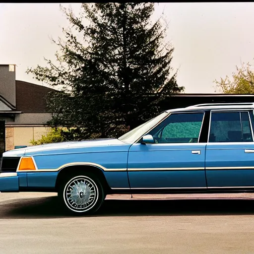 Image similar to a 1 9 8 9 mercury station wagon