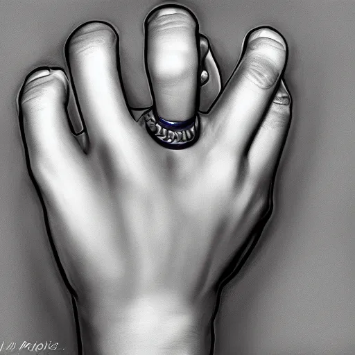 Image similar to all of man kind's power at the tip of my fingers realistic photorealism digital painting