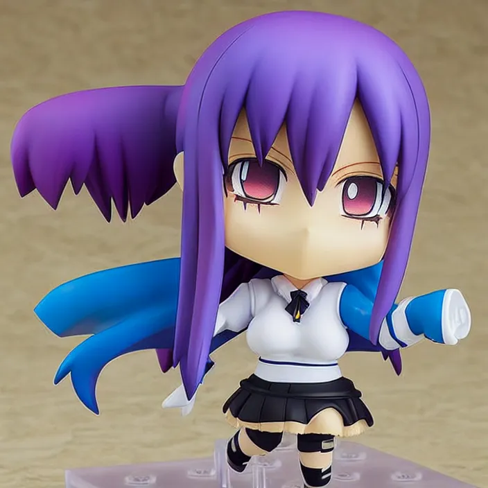 Image similar to stocking anarchy, an anime nendoroid of stocking anarchy, figurine, detailed product photo