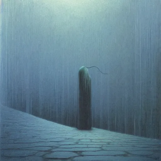 Image similar to Nightmarescape. Zdzisaw Beksinski