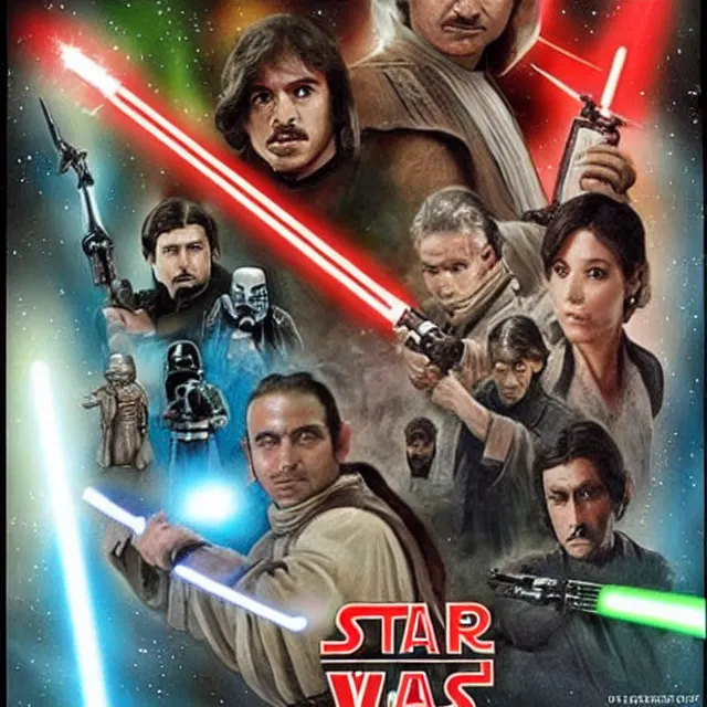 Prompt: turkish star wars