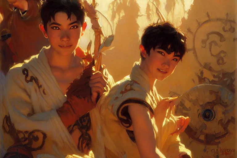 Prompt: atla, sunny, painting by gaston bussiere, craig mullins, j. c. leyendecker