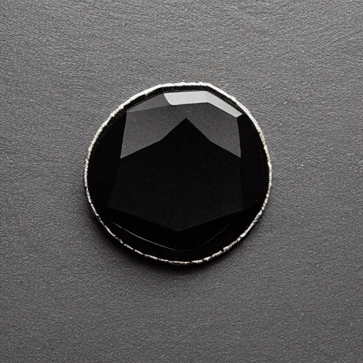 Prompt: “reaching hand made of cut gemstone, black background, 35 mm product photo”