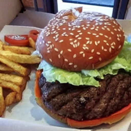 Image similar to the worlds largest burger