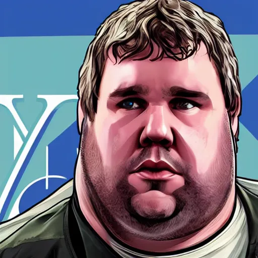 Prompt: hodor in gta v, cover art, good detail