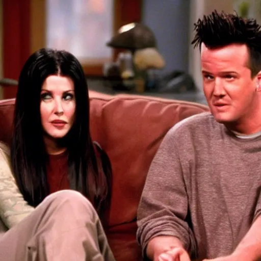 Prompt: The one where Chandler and Monica become serial killers