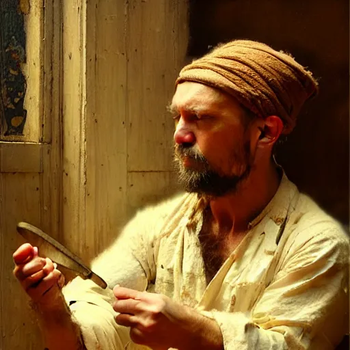 Image similar to a portrait of a cat dressed as a cook, high detail, cleary see face, by gaston bussiere, bayard wu, greg rutkowski, odd nerdrum, maxim verehin, dan dos santos, masterpiece, sharp focus, cinematic lightning - h 7 6 8