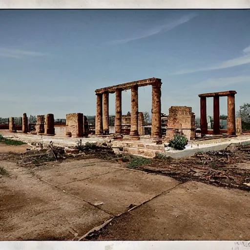 Prompt: Ruins of an walmart Temple in mesopotanian ancient city, walmart!!!!!!!!!!!!!!!!!!!!!!!!!! temple, walmart!!!!!!!!!!!!!!!!!!! award winning photo