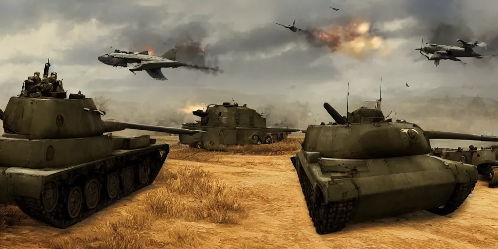 Image similar to the game war thunder