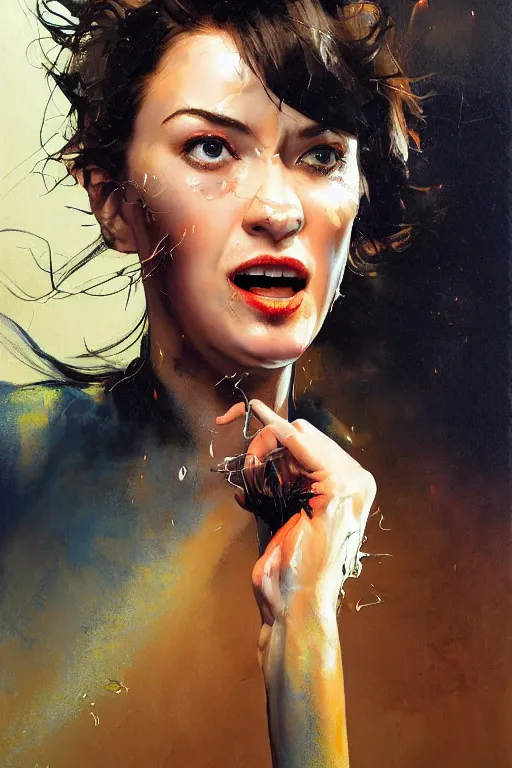 Prompt: no negative space uhd hyperrealistic photorealisitc hyperdetailed detailed nevel papperman screaming, motion lines!!!! sparks flying!!! motion blur!! with sparking circuits, studio lighting, by phil hale!!!! goya!!! ayami kojima amano karol bak, greg hildebrandt and mark brooks