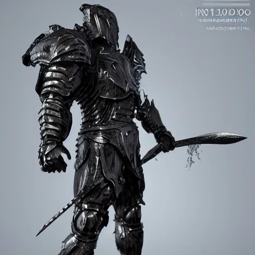 Prompt: 3 d render melted berserker knight ominous, sculpture, chrometype, liquid metal, neotribal, raytraced, volumetric lightning, 8 k by wlop, innate studio h - 1 0 0 0 w - 1 0 0 0