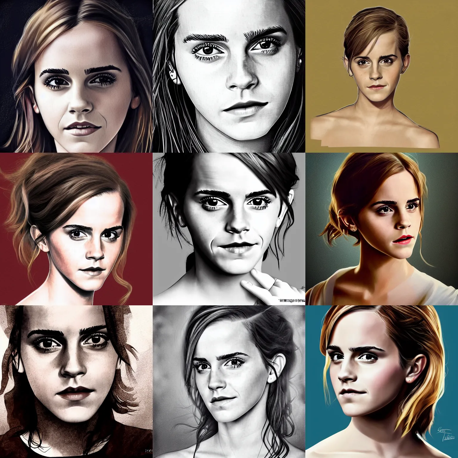 Prompt: Emma Watson, by Hegre art