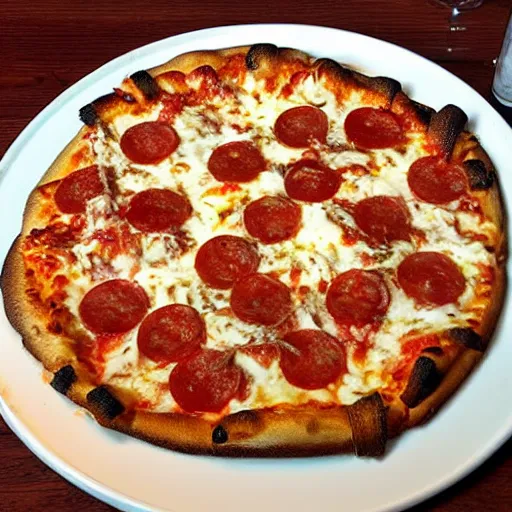 Image similar to chicken parm pizza