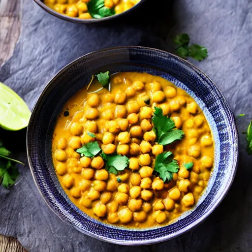 Prompt: chickpea Dahl