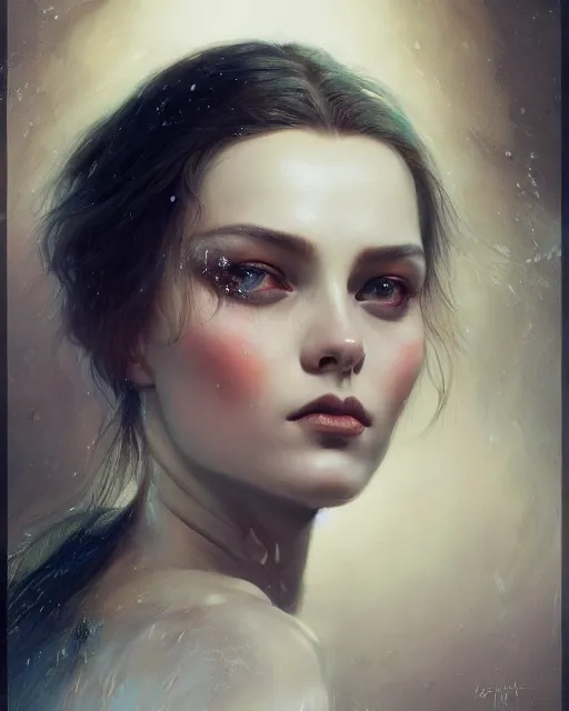 Prompt: a highly realistic, true to life portrait of a young woman, by karol bak, james jean, tom bagshaw, rococo, sharp focus, trending on artstation, cinematic lighting, hyper realism, octane render, 8 k, hyper detailed.