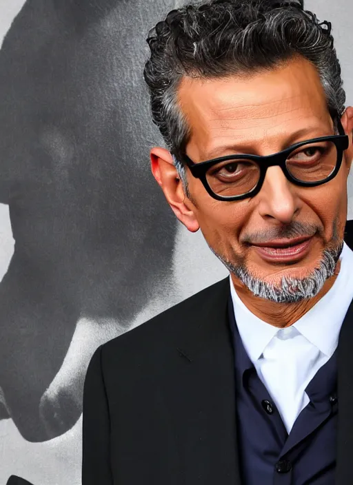 Image similar to Jeff Goldblum, the one true god