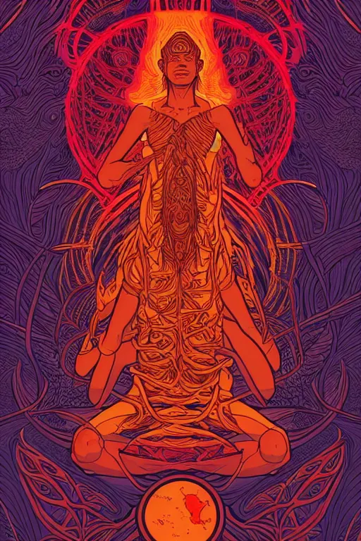 Prompt: The Ayahuasca Spirit, byLaurie Greasley