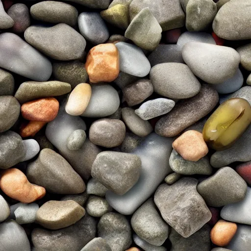 Image similar to pickled rocks.