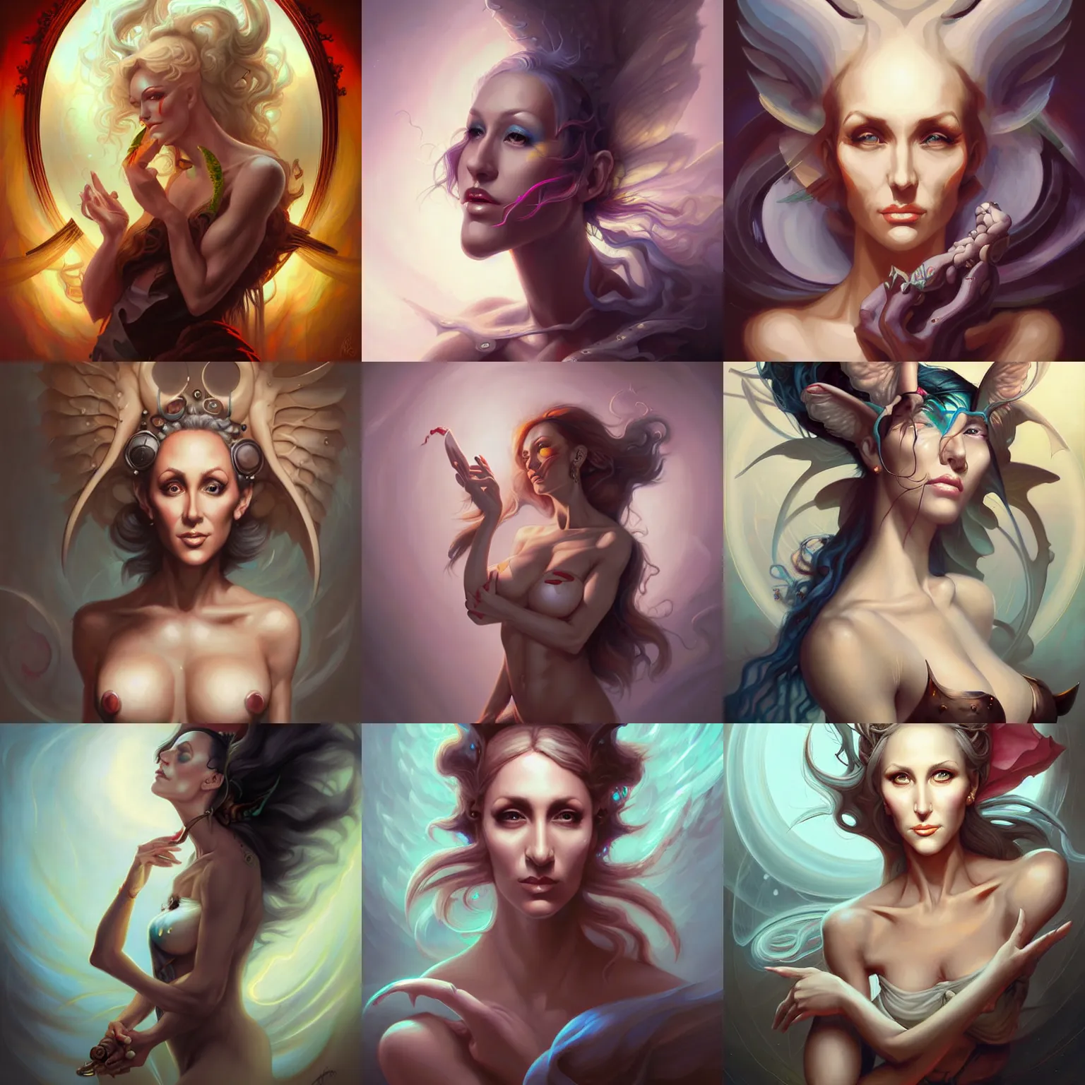 Prompt: brandi love, portrait peter mohrbacher, artgerm, ross tran