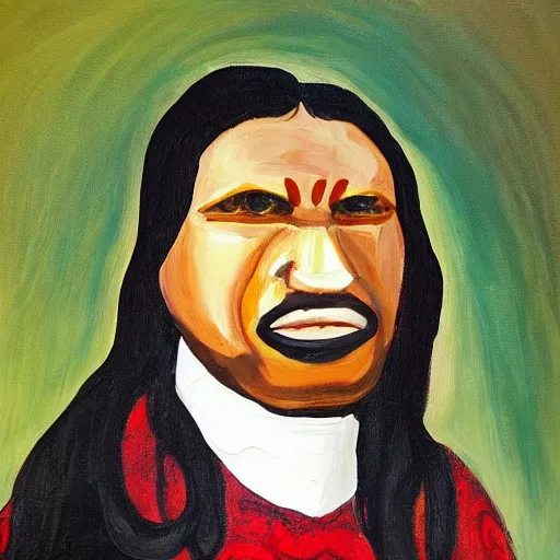 Prompt: a painting of snigniptrygoniaportentiawalioantilado