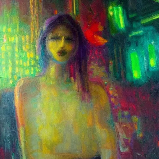 Image similar to trading with emeralds, vivid colors, soft lighting, atmospheric, cinematic, moody, oil on canvas, 8 k