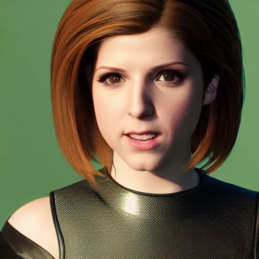 Prompt: Anna Kendrick as Judy from Cyperpunk 2077 unreal engine 5 4k ultra high quality