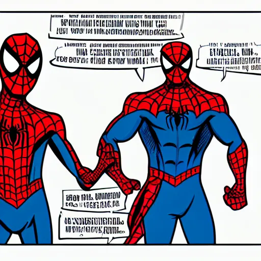 Image similar to spider - man as a crypto trader bro in marvel art style