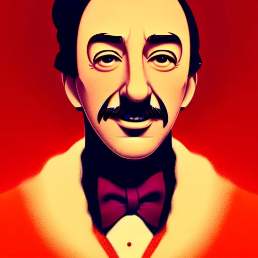 Prompt: a portrait of walt disney, art by ilya kuvshinov and wlop and and josan gonzalez, shikanosuke yagaki, mitsumayo, reivaille, digital art, highly detailed, intricate, sharp focus, trending on artstation hq, deviantart, pinterest, unreal engine 5, 4 k uhd image