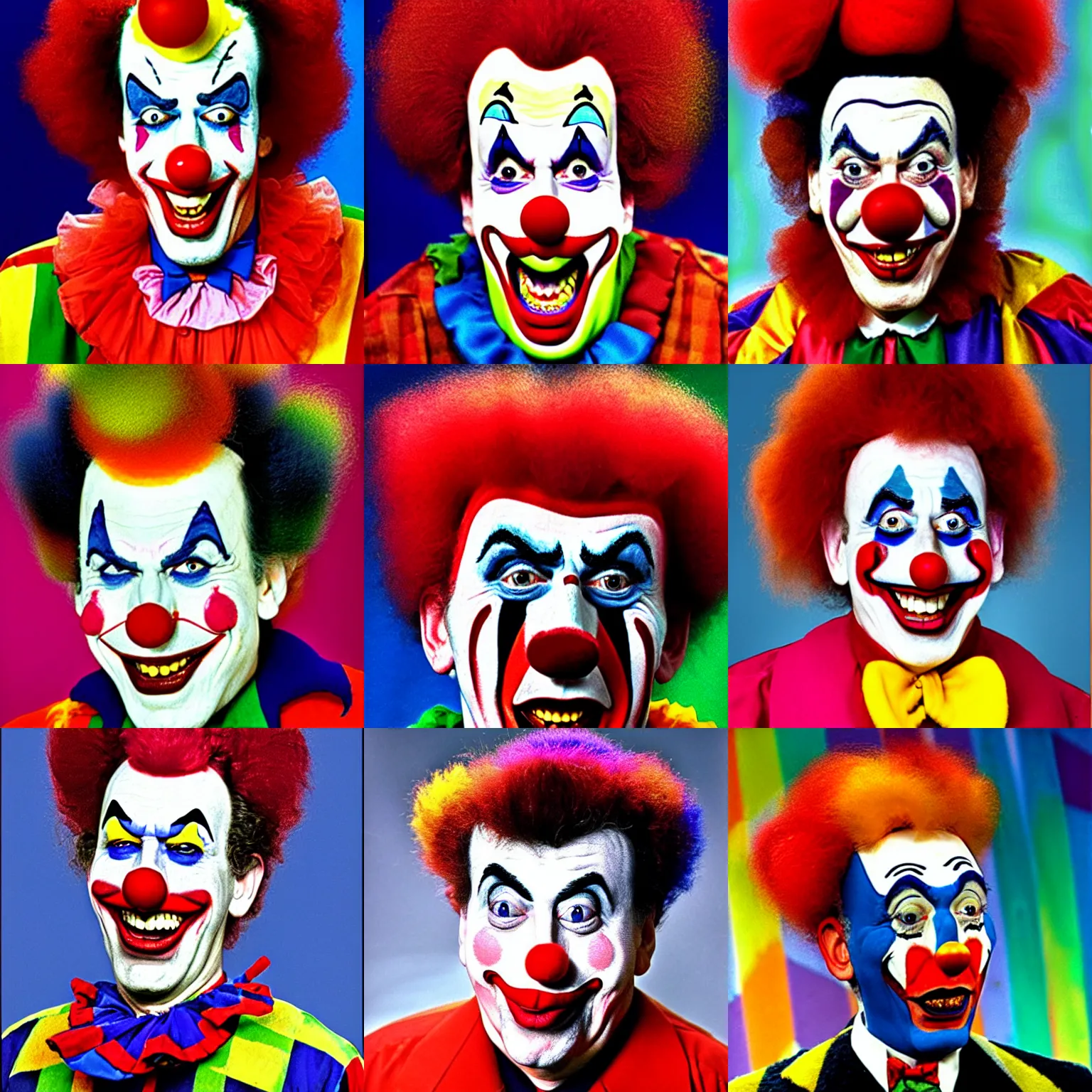 Prompt: kramer clown