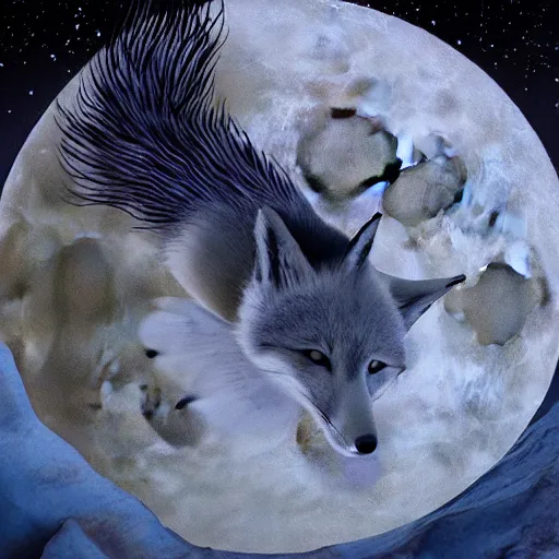 Moon Fox | Stable Diffusion | OpenArt