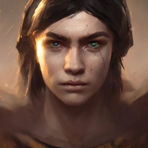 Image similar to social justice warrior, character portrait, sharp, digital matte painting, art by greg rutkowski, wlop, dramatic lighting, trending on artstation