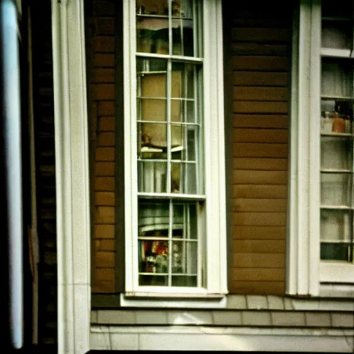 Image similar to award winning close up photo by saul leiter and fred herzog and william eggleston of a super perfect ultra detailed house's exterior