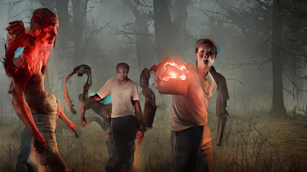 Image similar to Screenshot Mark Zuckerberg as a survivor in Dead By Daylight