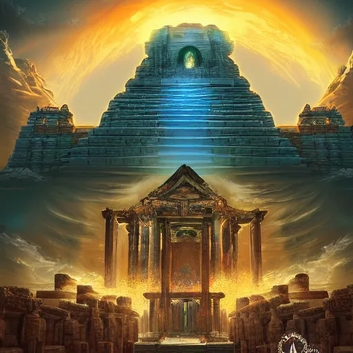 Image similar to the temple of eternity by killian eng