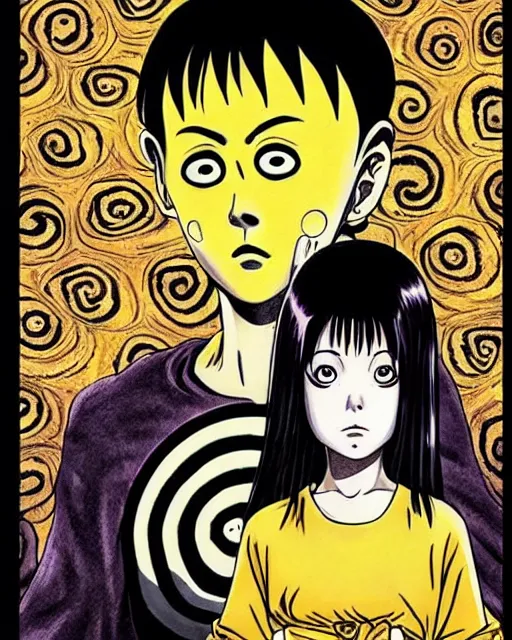 Image similar to Junji Ito's Uzumaki, movie poster