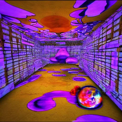 Image similar to “new york city” on lsd, psychedelic, melting walls, unreal engine,