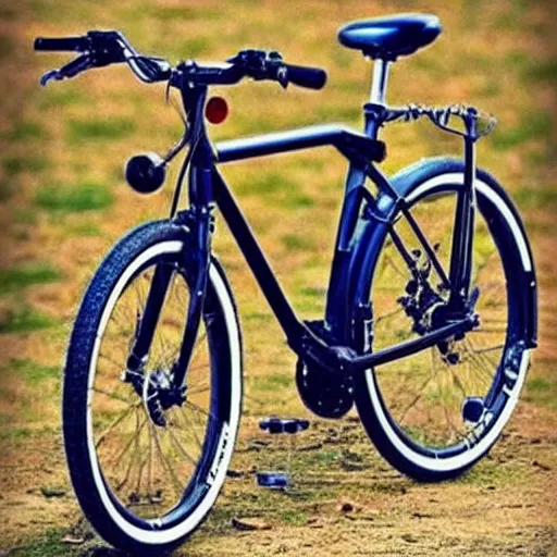 Prompt: awsome looking bicycle