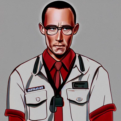 Image similar to forrest gump as a matrix agent, hyper realistic, digital art