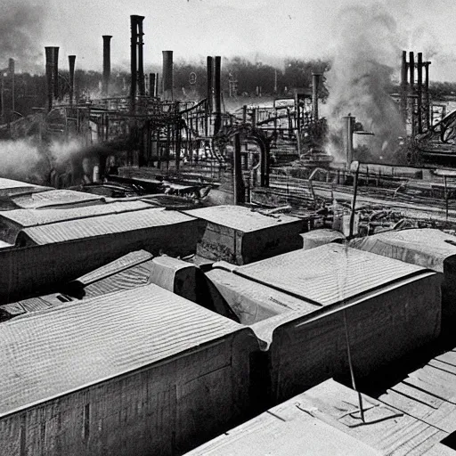 Image similar to sloss furnaces, 1 9 5 0 s,