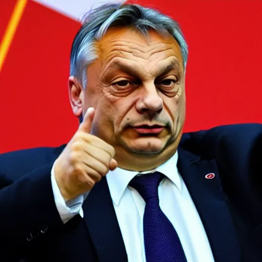 Prompt: Viktor Orban Baki Hanma