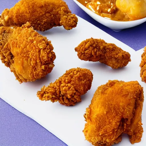 Prompt: fried chicken foodporn