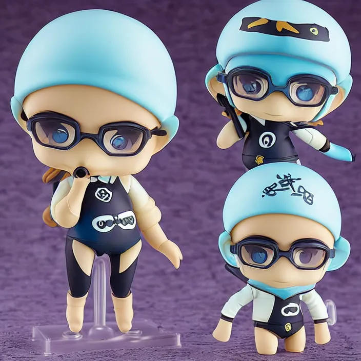 Image similar to Scuba Sloth, An anime Nendoroid of Scuba Sloth, figurine, detailed product photo