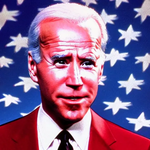 Prompt: joe biden robocop, 1 9 8 0 s children's show, detailed facial expressions