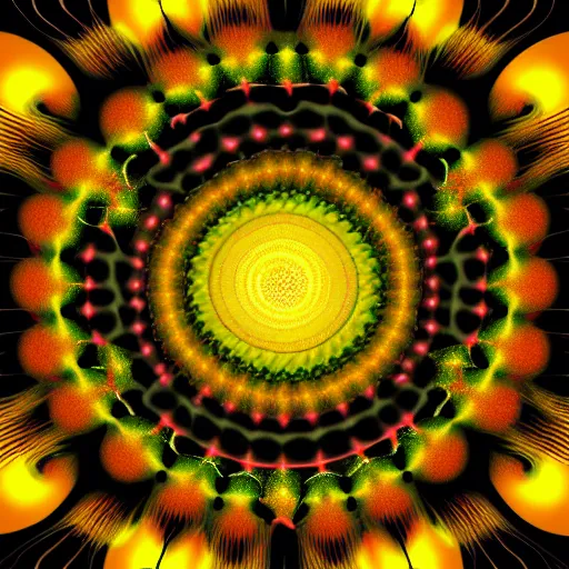 Prompt: psychedelic fractal minimalist circle render, intense spirals, 4k, artstation, cgsociety